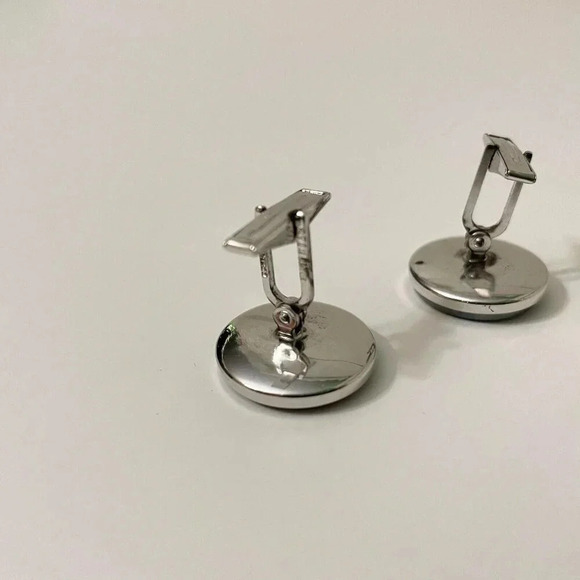 Vintage Webco  Sterling Cufflinks Trojan Warrior Knight and Lapel Pin and Chain - Picture 13 of 16